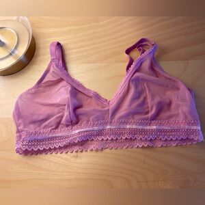 Auden Soft Pink Lace Bralette